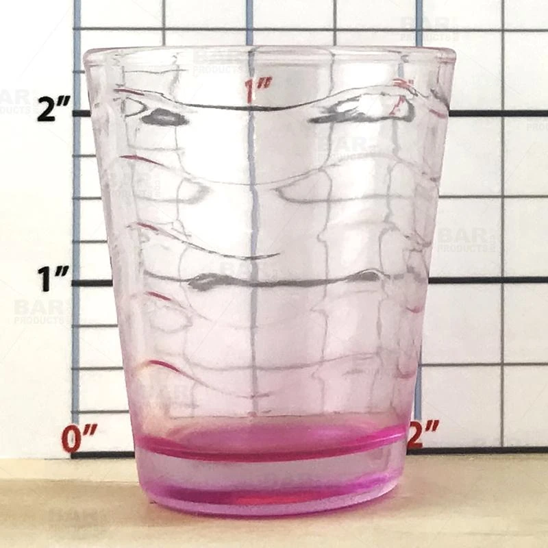 Top 10 ⭐ Bars BarConic® 1.75oz Pink Wave Shot Glass 😀 - Image 3
