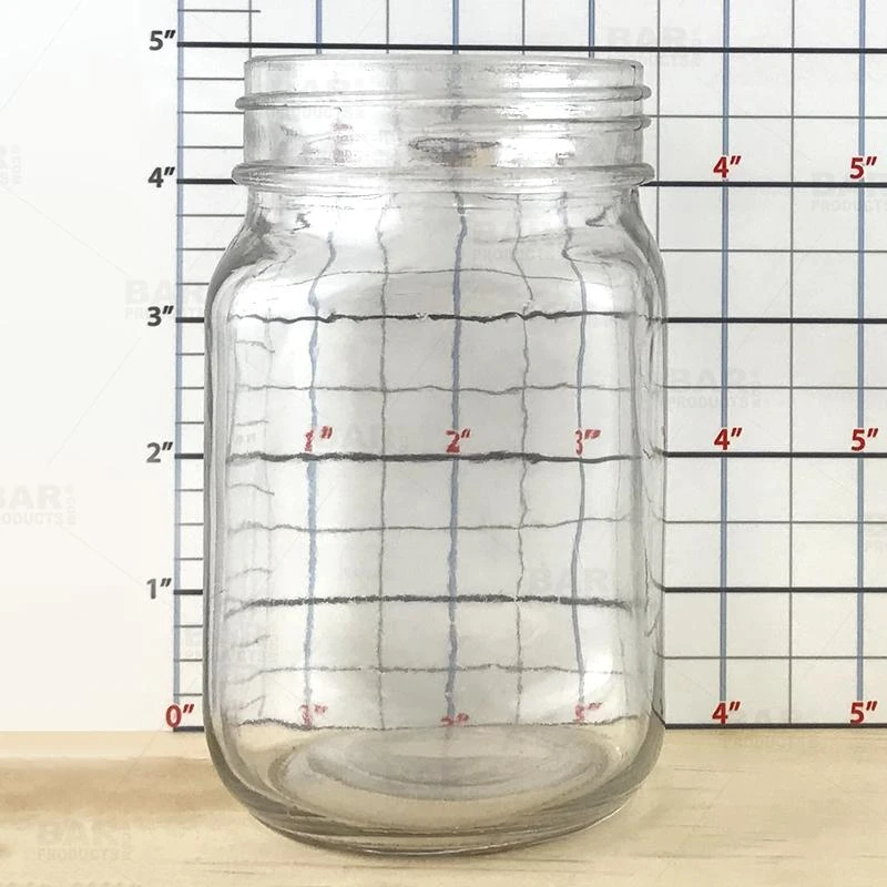 New 🔔 Bars BarConic® - Mason Jar Mug Glass W/ No Handle - 12 Ounce 🥰 - Image 5