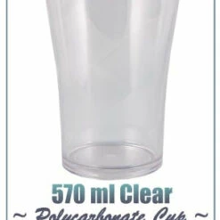 Best reviews of 👍 Bars BarConic 570ml Polycarbonate Clear Cup 👍