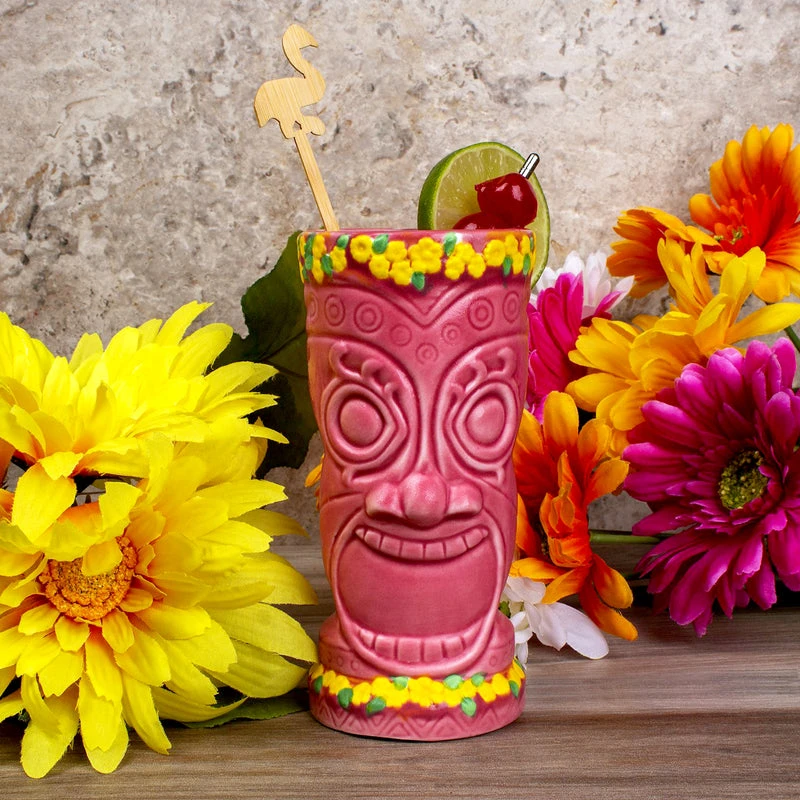 Cheapest 🛒 Bars BarConic® Wooden Flamingo Swizzle Sticks - 100 Pack 😉 - Image 2