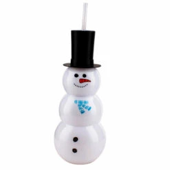 New 🎁 Bars BarConic® Snowman Party Yard With Lid & Straw - 34oz 🎁