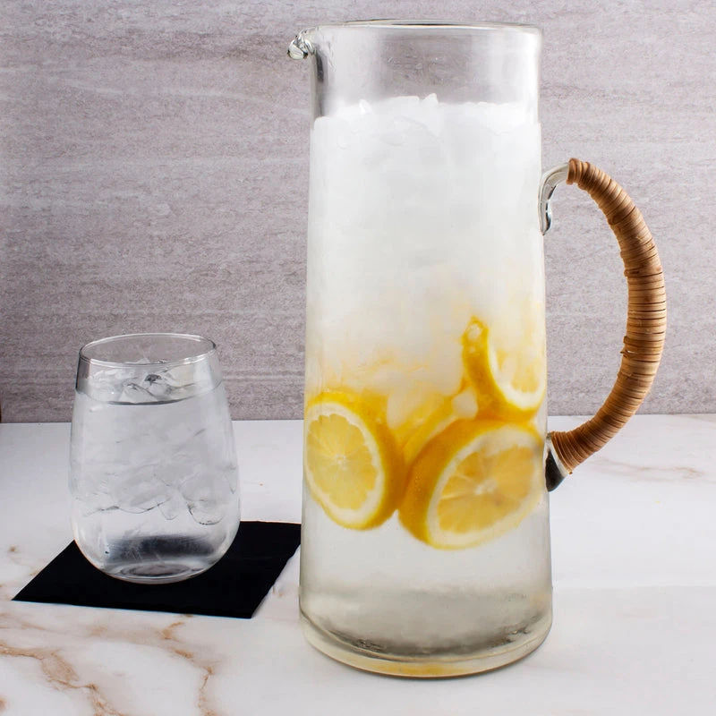 Buy ✔️ Bars 68 Ounce - Catalina Cane Wrapped Serving Pitcher 🎁 - Image 3