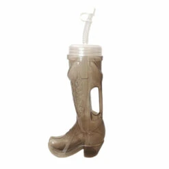 Cheap ❤️ Bars Smoke Cowboy Boot W/handle - Plastic - 32 Ounce 🎉