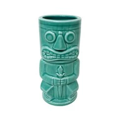 Top 10 👏 Bars BarConic® Tiki - Teal Stone God - 15 Ounce 🌟