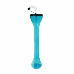 Hot Sale 🎁 Bars BarConic® Party Yard Cup - 24 Oz. - Blue With Lid & Straw 🌟