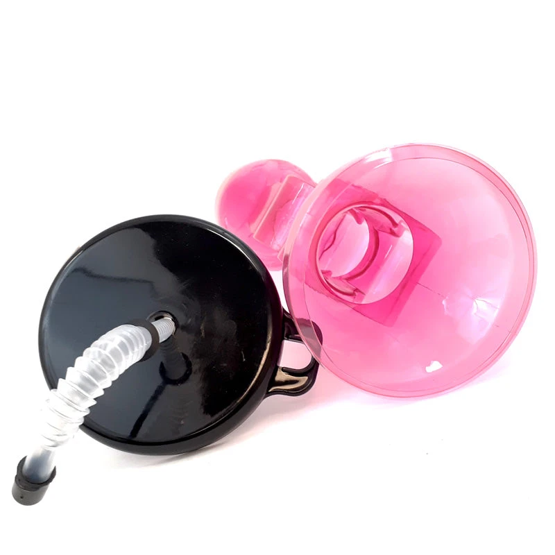 Discount 😍 Bars BarConic® Flamingo Party Yard W/Lid & Straw - 48 Ounce ⌛ - Image 3