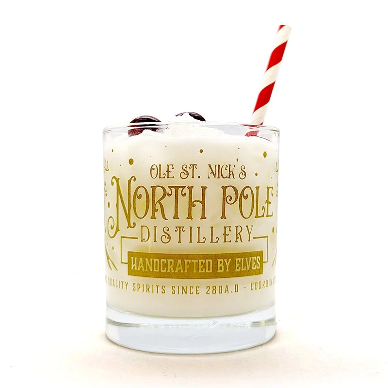 Cheap 🎁 Bars North Pole Distillery Christmas Cocktail Glass - 10 Ounce 🎉