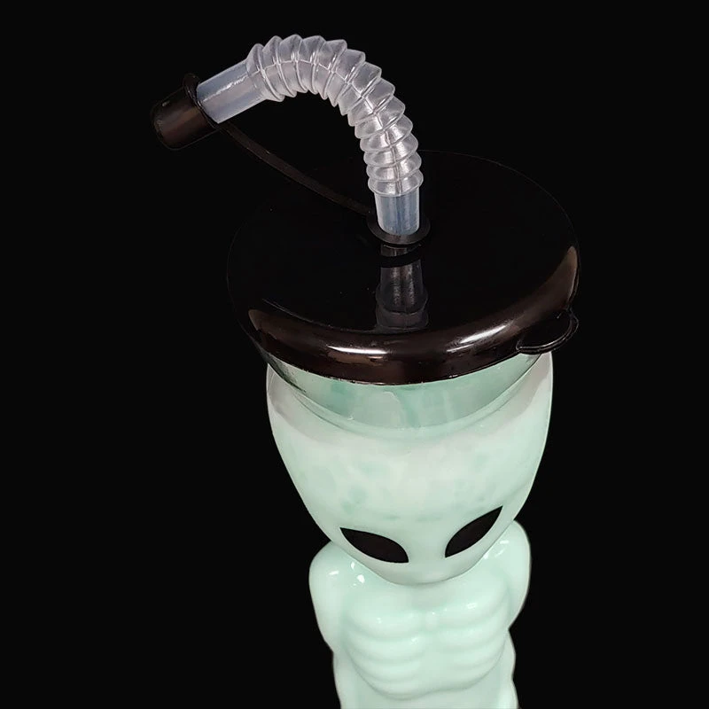 New 🔔 Bars BarConic® Alien Party Yard Cup W/ Lid And Straw - 27 Ounce 🤩 - Image 2
