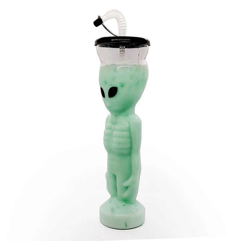 New 🔔 Bars BarConic® Alien Party Yard Cup W/ Lid And Straw - 27 Ounce 🤩 - Image 3