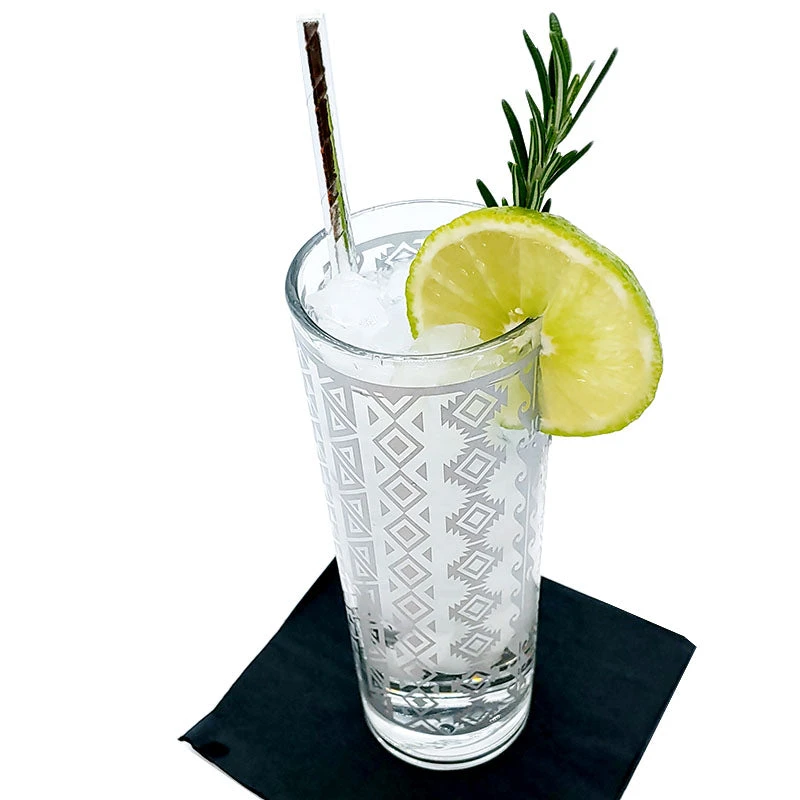 Budget ✨ Bars BarConic® Silver Aztec Highball Glass - 9.5oz 🤩 - Image 2
