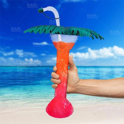Best deal 👏 Bars BarConic® 18 Oz Palm Tree Party Yard 🎉 - Image 2