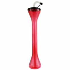 Outlet ❤️ Bars BarConic® Party Yard Cup - 24oz - Red With Lid & Straw 🎁