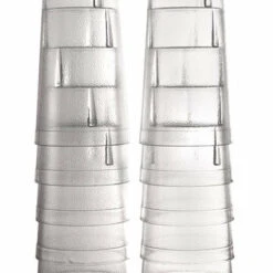 Buy ✨ Bars Barconic® Clear Stackable Pebbled Tumblers 👏