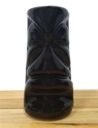 Brand new ⌛ Bars Gun Metal Black Kumu Tiki Mug -20oz. 😉 - Image 3