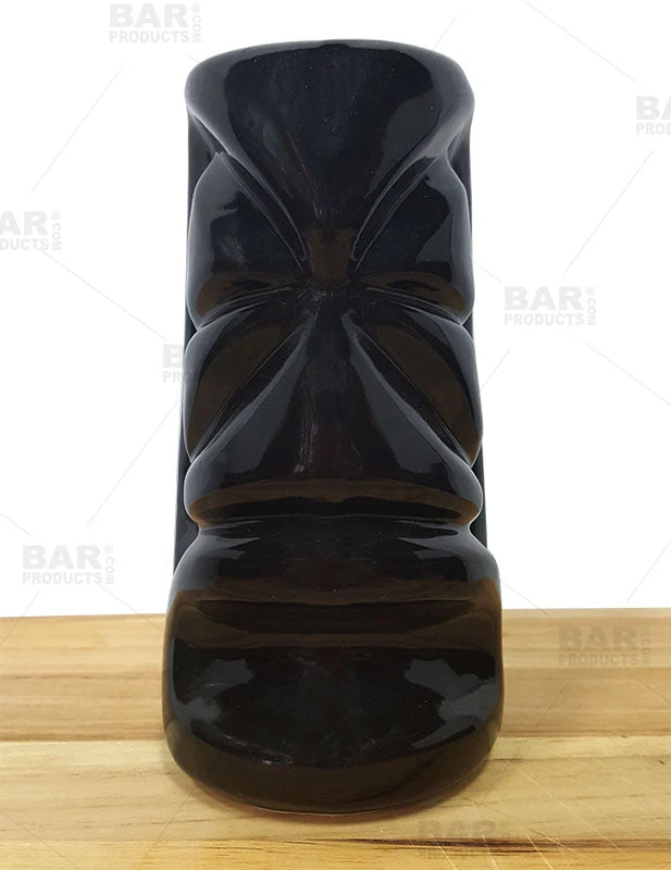 Brand new ⌛ Bars Gun Metal Black Kumu Tiki Mug -20oz. 😉 - Image 4