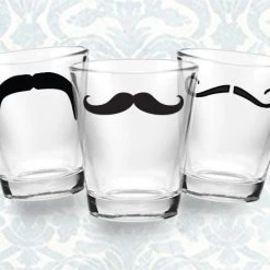 Flash Sale 😀 Bars Mustache Shot Glass Sets 👍