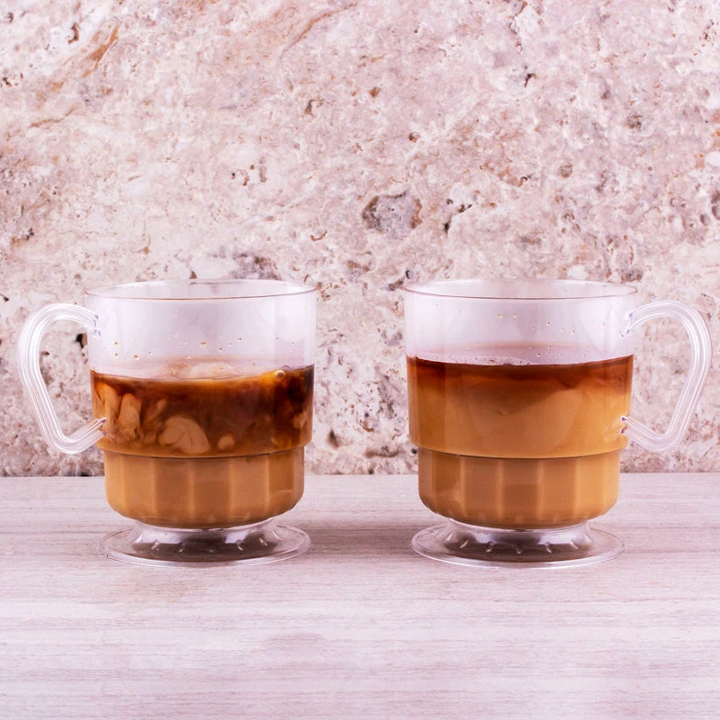 Discount ❤️ Bars Clear Coffee Cups - 10 Ct. - 8 Ounce ⌛ - Image 2