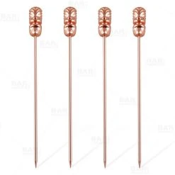 Flash Sale ✨ Bars Tiki Cocktail Picks - Copper Plated - Pack Of 4 👍