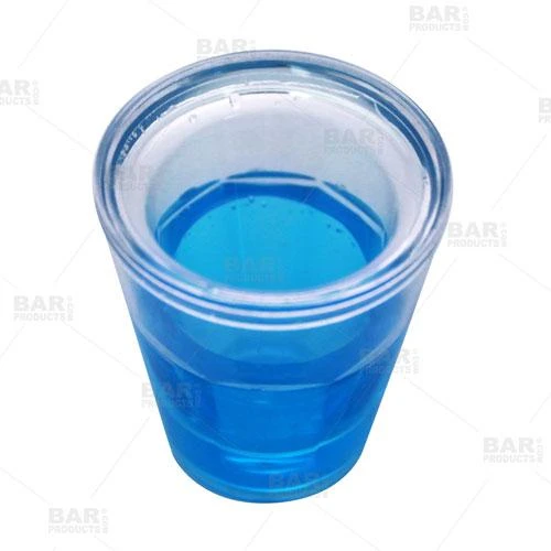 Discount 👏 Bars BarConic® 1.5 Oz Plastic Shot Glass With Double Wall - Blue ❤️ - Image 3
