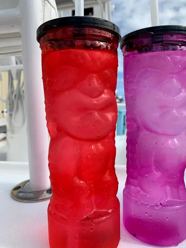 Best reviews of ⌛ Bars BarConic® Tiki Cup - Red Plastic W/ Lid And Straw - 24oz 🧨 - Image 4