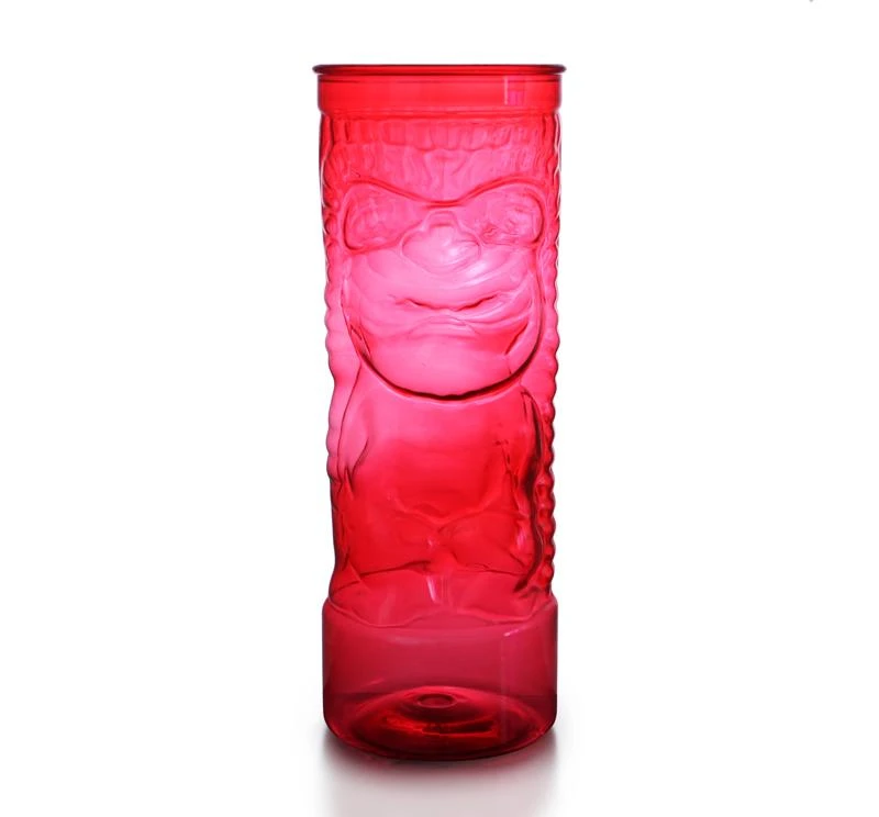 Best reviews of ⌛ Bars BarConic® Tiki Cup - Red Plastic W/ Lid And Straw - 24oz 🧨