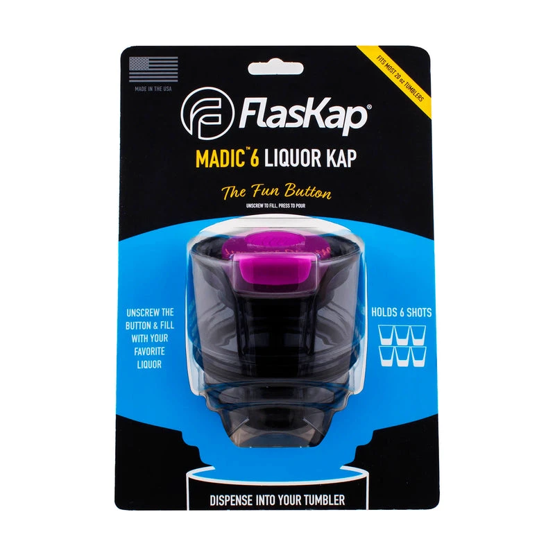 Buy ๐ Bars FlasKap Liquor Lid For Large Tumblers - Madic - 6oz (Color Options) ๐ - Image 10