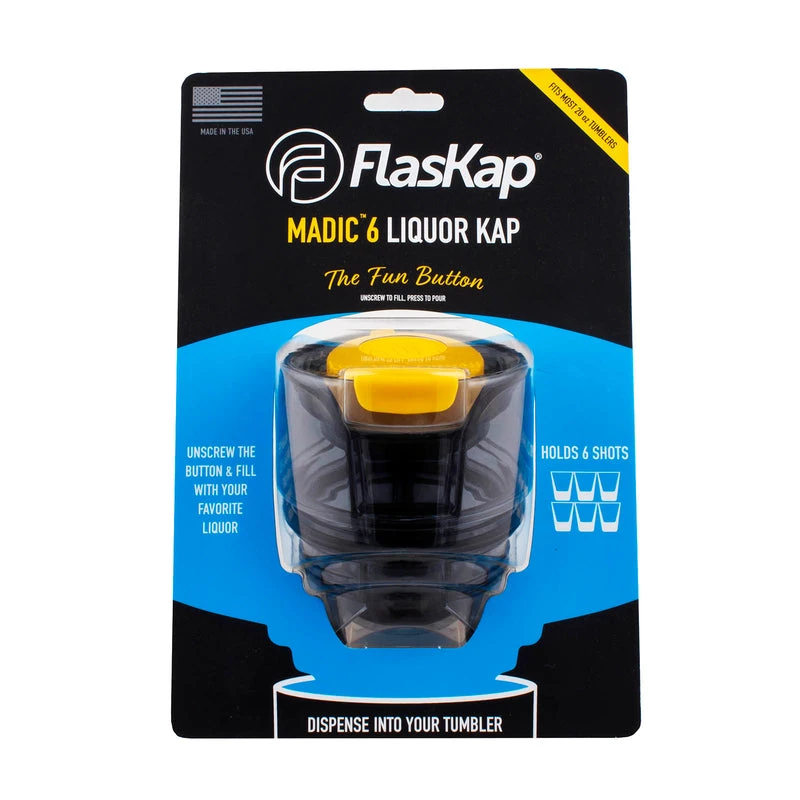 Buy ๐ Bars FlasKap Liquor Lid For Large Tumblers - Madic - 6oz (Color Options) ๐ - Image 9