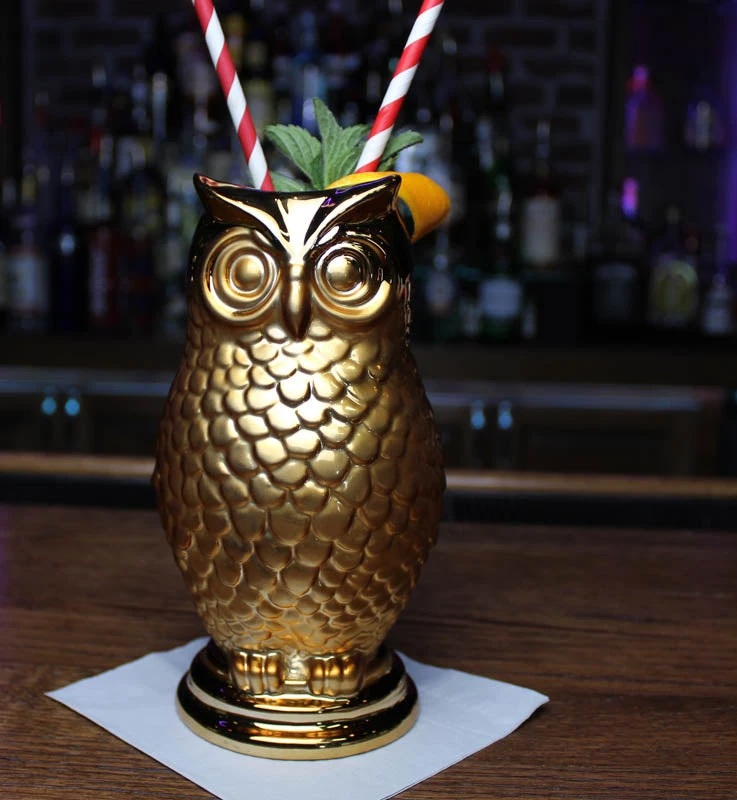 Best Sale š Bars BarconicĀ® Tiki Great Horned Owl - 24 Ounce š„ - Image 2