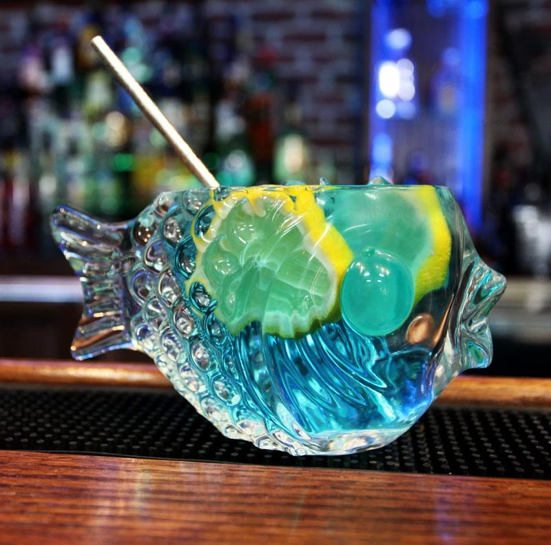 Cheapest 😉 Bars BarConic® Fish Shaped Glass - 12 Oz ✨ - Image 3