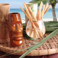 Hot Sale ⭐ Bars Hawaiian Sugar Cane Swizzle Sticks - 20 Pack ✨