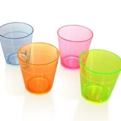 Cheapest 🛒 Bars Barconic® 1.5oz Assorted Plastic Shot Glasses 🎁