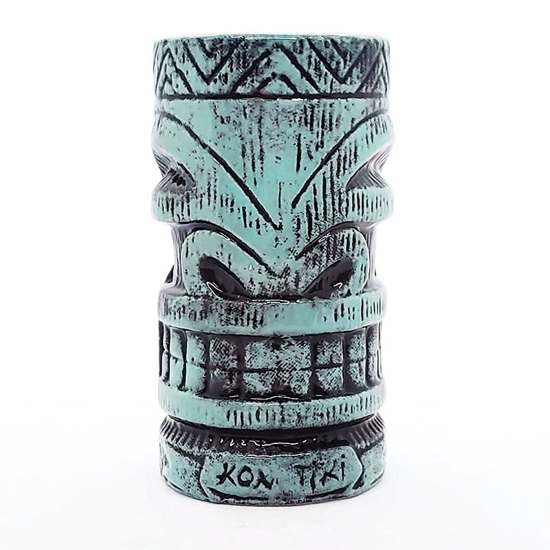 Brand new 😉 Bars BarConic® Tiki Drinkware - Kon Tiki Teal - 20oz 😉
