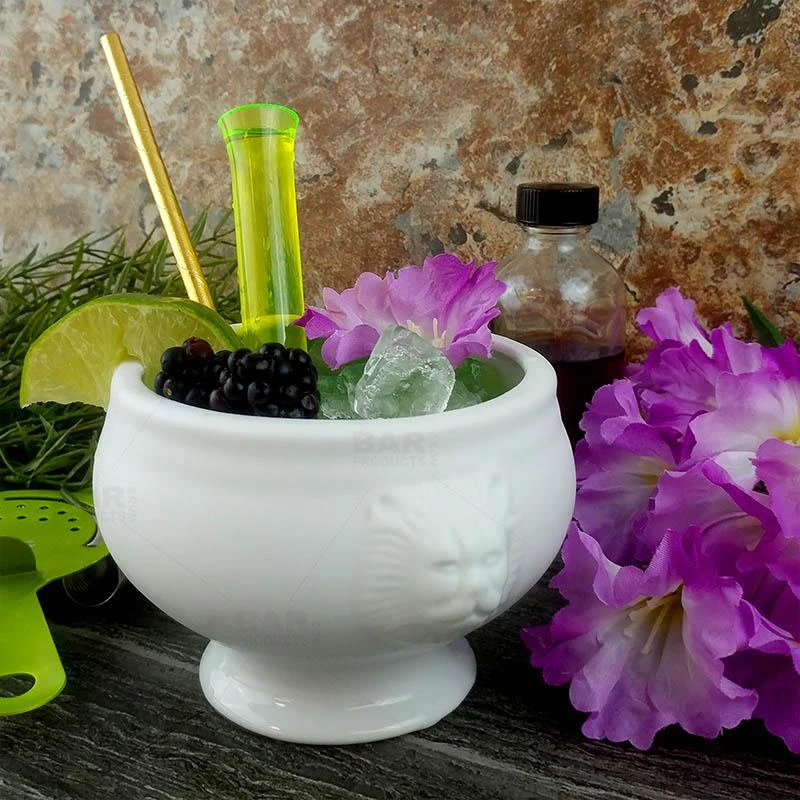 Discount π Bars Tiki Bowl Lion's Head - 14 Ounce π - Image 2
