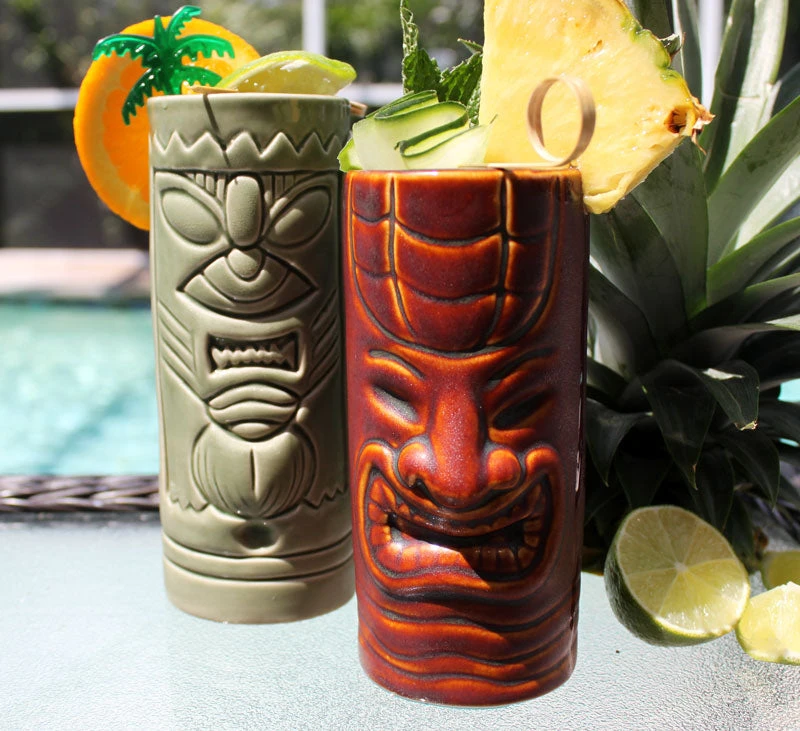 New 🎉 Bars 11oz Mean Green Tiki Mug ❤️ - Image 4