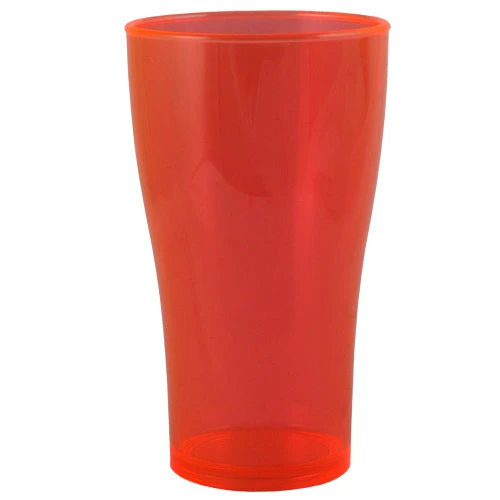Deals ❤️ Bars BarConic 570ml Polycarbonate Neon Orange Cup 🔔