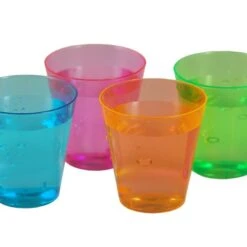 Best Pirce 🥰 Bars Plastic Neon Shot Cups - 2 Ounce - Packs Of 50 ❤️