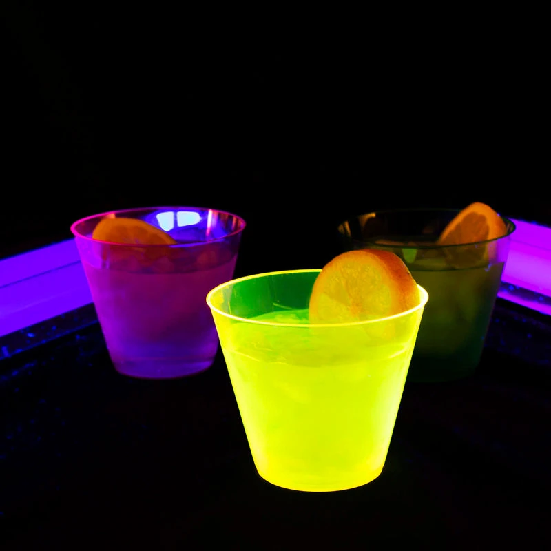 Budget 😉 Bars 50 Count - Assorted Neon Tumblers - 9 Ounce 👏 - Image 3