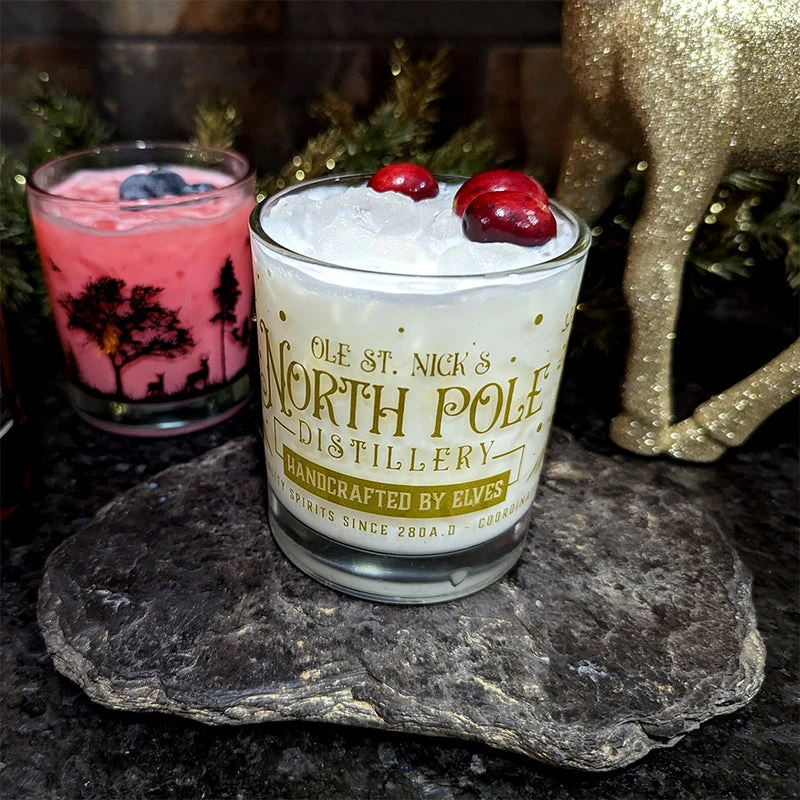 Cheap 🎁 Bars North Pole Distillery Christmas Cocktail Glass - 10 Ounce 🎉 - Image 4
