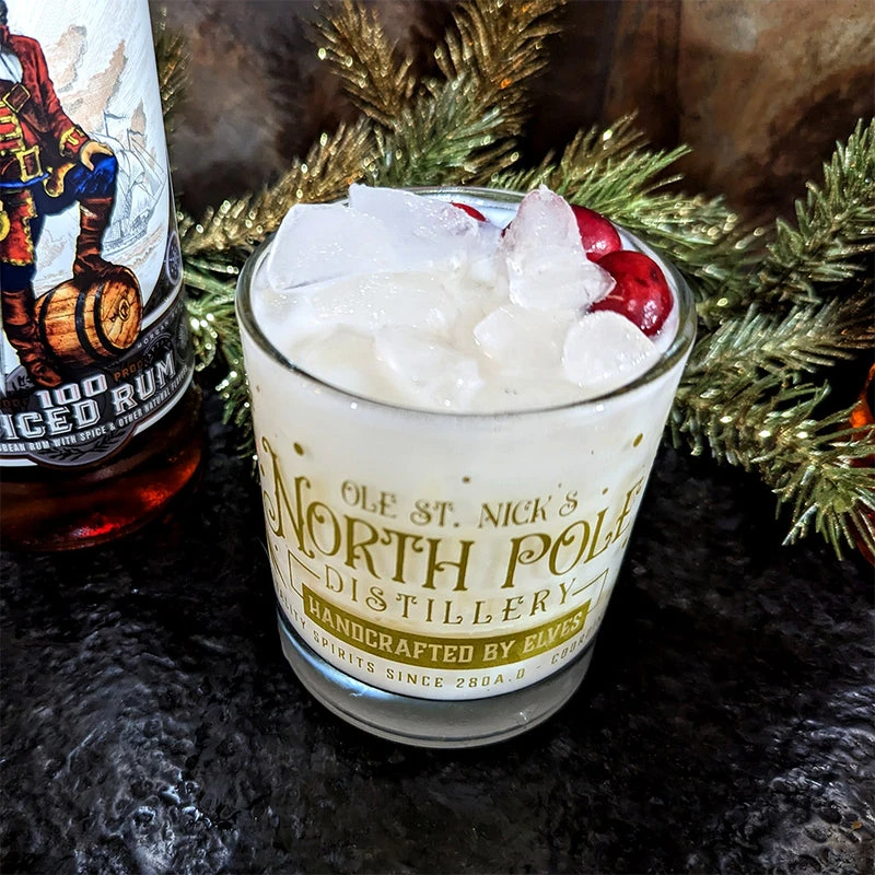 Cheap 🎁 Bars North Pole Distillery Christmas Cocktail Glass - 10 Ounce 🎉 - Image 5