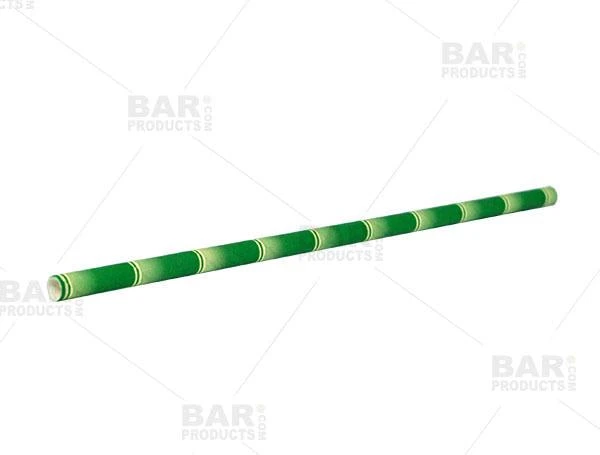 Outlet ⭐ Bars BarConic® Bamboo Paper Straws - 100 Pack ⭐ - Image 6
