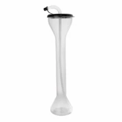 Best reviews of 🎁 Bars BarConic® Clear Party Yard Cup With Lid & Straw - 18 Ounce 🎉