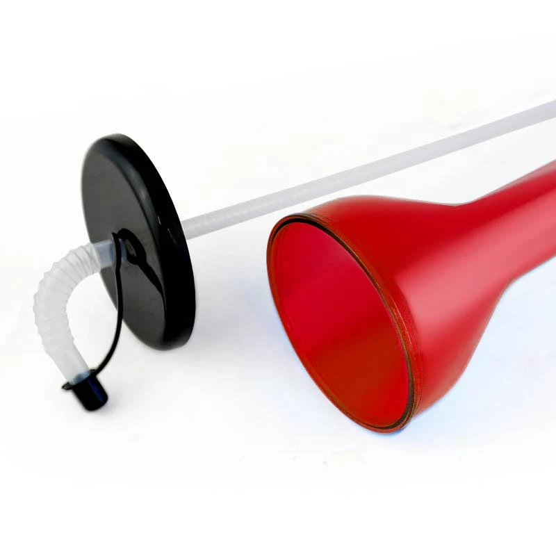 Wholesale 😀 Bars BarConic® Red Party Yard Cup With Lid & Straw - 18 Ounce ❤️ - Image 3