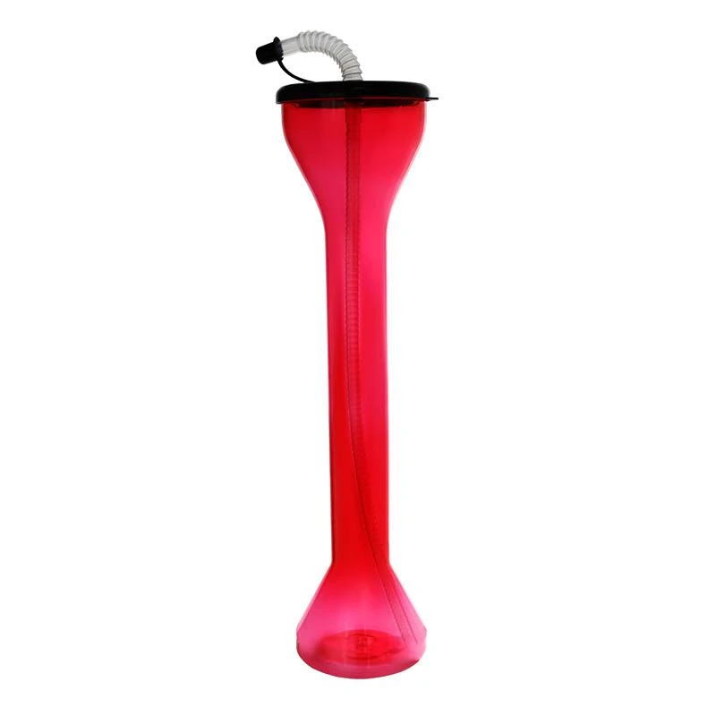 Wholesale 😀 Bars BarConic® Red Party Yard Cup With Lid & Straw - 18 Ounce ❤️