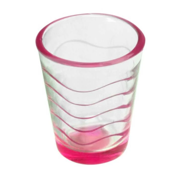 Top 10 ⭐ Bars BarConic® 1.75oz Pink Wave Shot Glass 😀 - Image 2