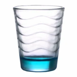 Best Sale 🤩 Bars BarConic® 1.75oz Blue/Teal Wave Shot Glass 🎉