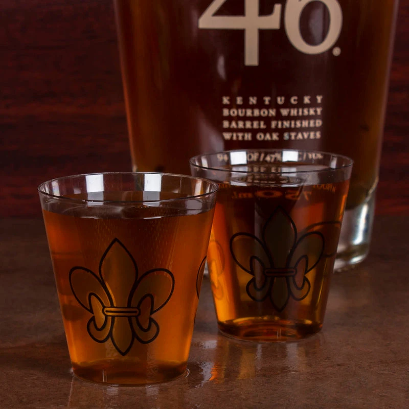 Best deal 😉 Bars Shot Glasses - 20ct. - Fleur De Lis - 2 Ounce 🥰 - Image 2