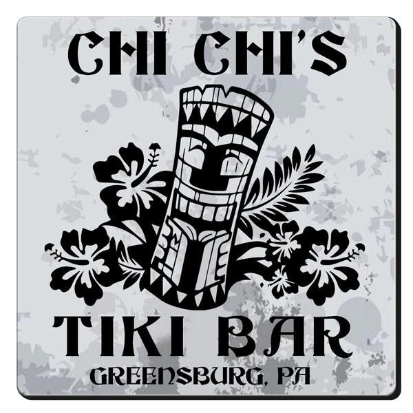 Cheap 😉 Bars CUSTOMIZABLE Coaster -Tiki Design - 3.5in Square Foam ✔️ - Image 6