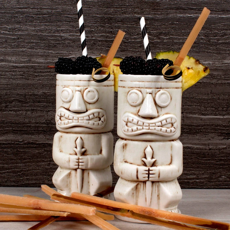 Brand new 🥰 Bars Stone God Tiki Drinkware Gift Set 👏 - Image 2