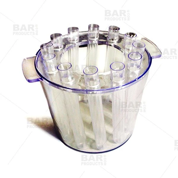 Brand new 🤩 Bars BarConic® Test Tube Ice Bucket Shooter Tray - 12 Test Tubes - Clear 🛒 - Image 2