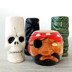 Coupon 👏 Bars Tiki Mugs Drinkware Package 3 - Set Of 4 ⭐